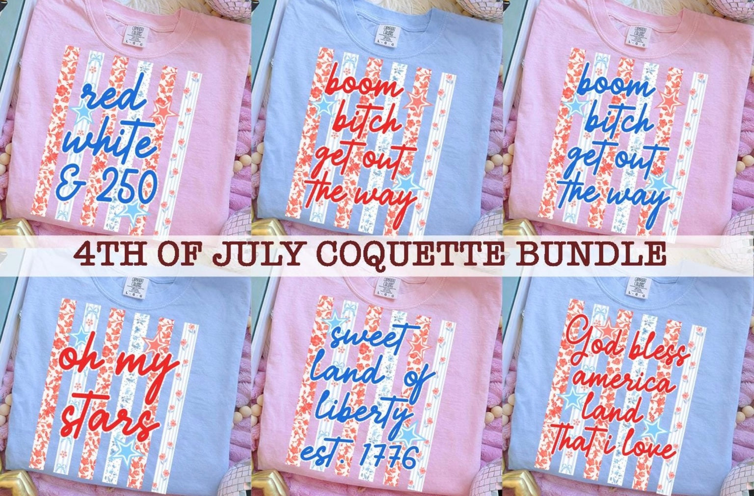 Red, White, & “Cute” Patriotic Tees