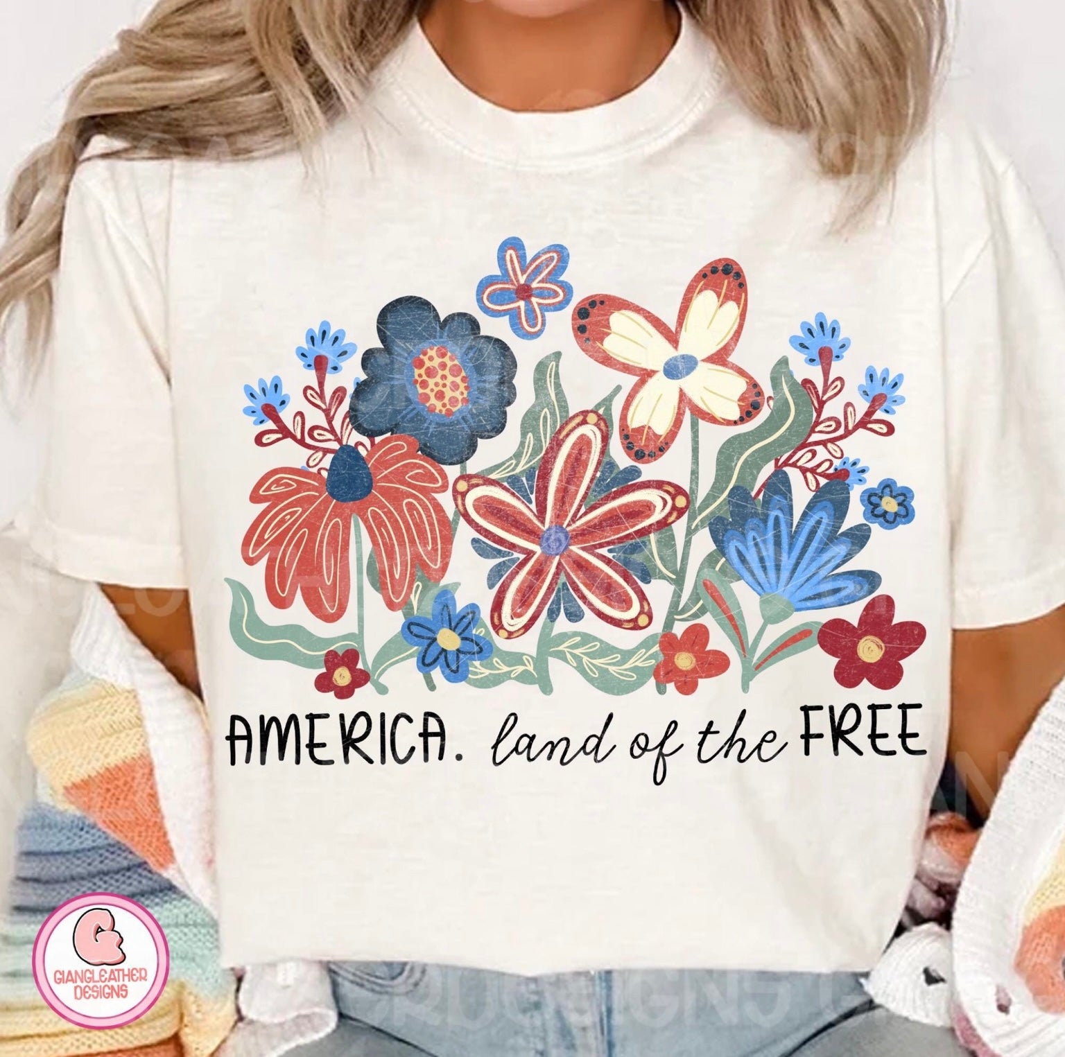 Red, White, & “Cute” Patriotic Tees