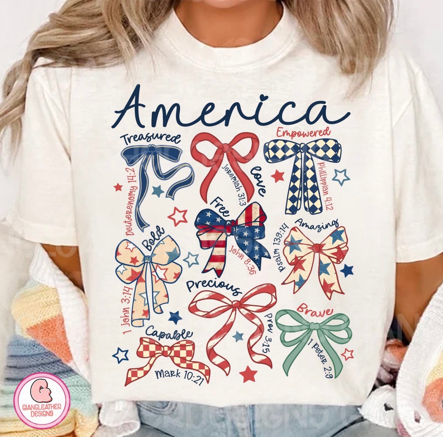 Red, White, & “Cute” Patriotic Tees