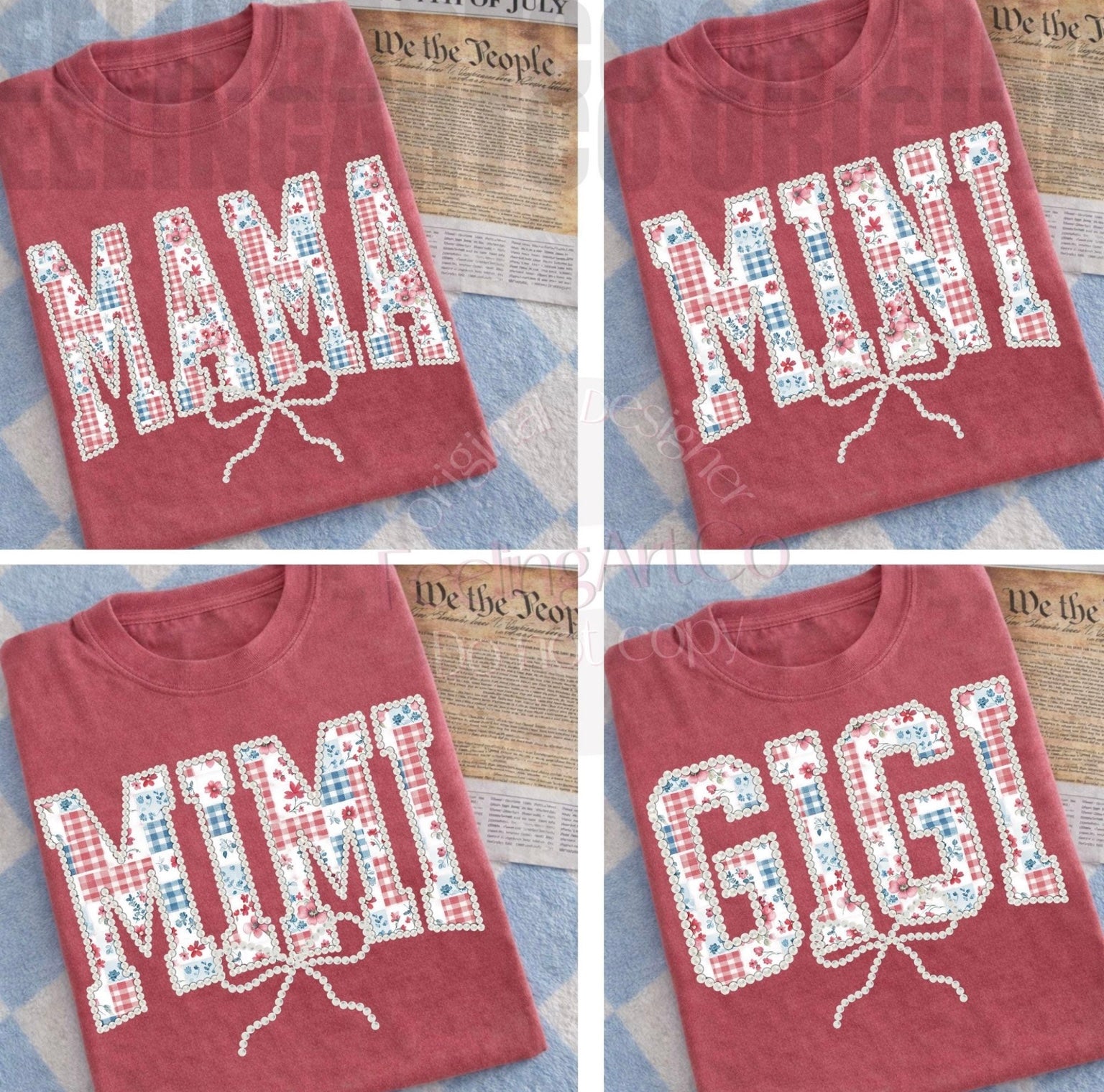 Red, White, & “Cute” Patriotic Tees